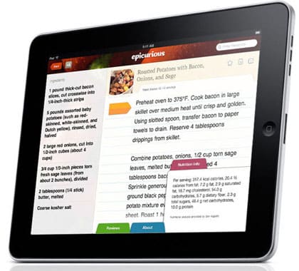 ipad-epicurious