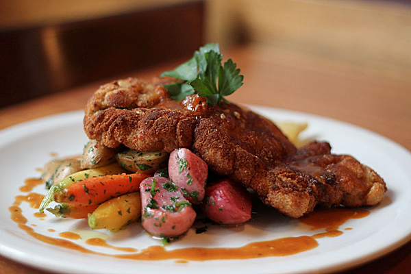 Escalope de veau à la milanaise