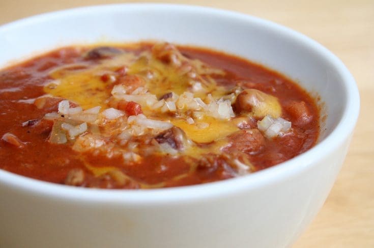 Chili au poulet