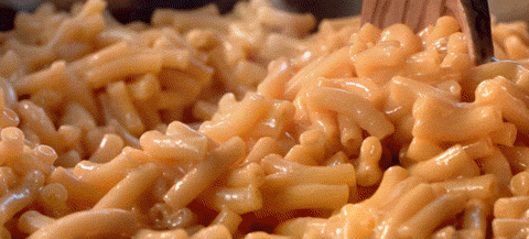 top 10 des gifs animés culinaires mac & cheese