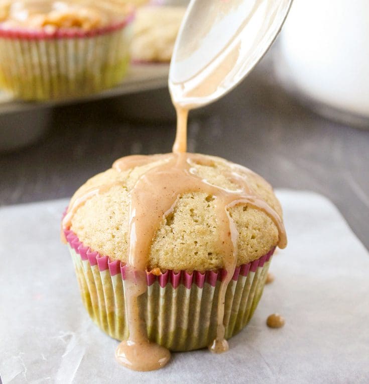 Muffins à l'avoine & à l'érable