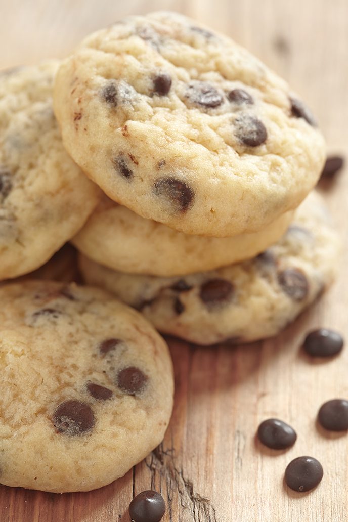 Biscuits aux brisures de chocolat