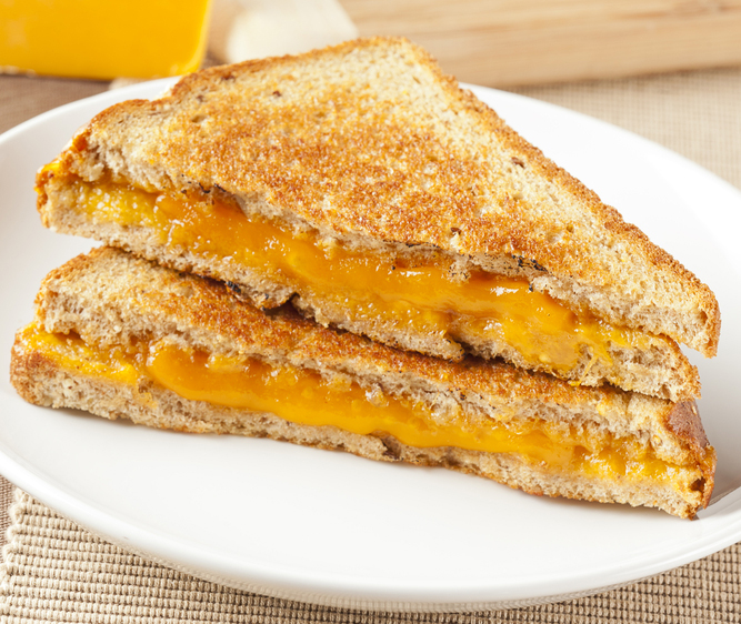 Grilled Cheese Crème-Diablo selon Fred Bastien