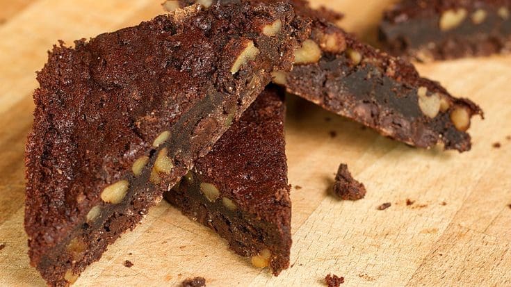 Brownies à la bière noire
