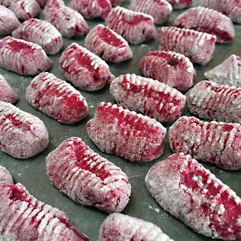 Recette de gnocchi aux betteraves