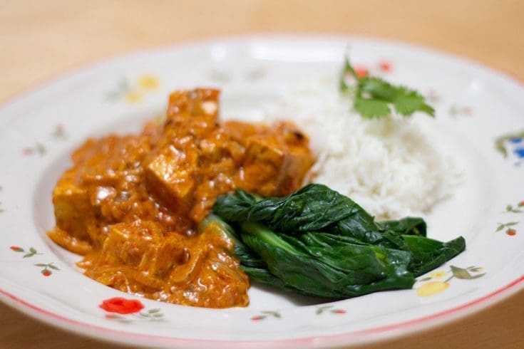 Tofu au beurre