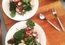 Salade de laitues amères