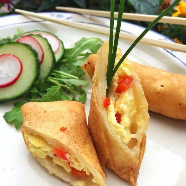 Rouleaux impériaux à l’omelette