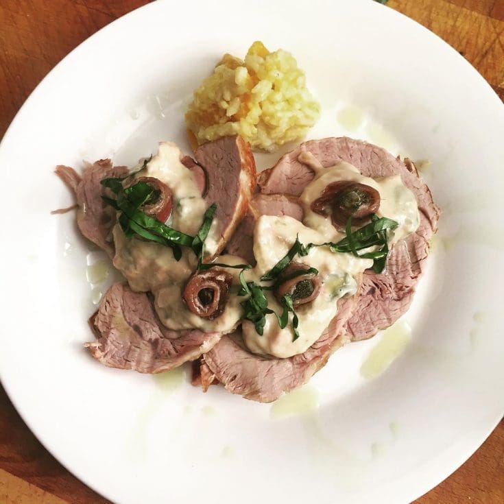 Vitello tonnato (veau au thon)