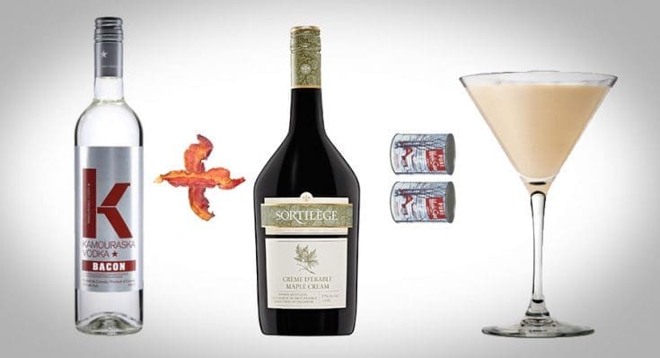Cocktail au bacon et à l'érable