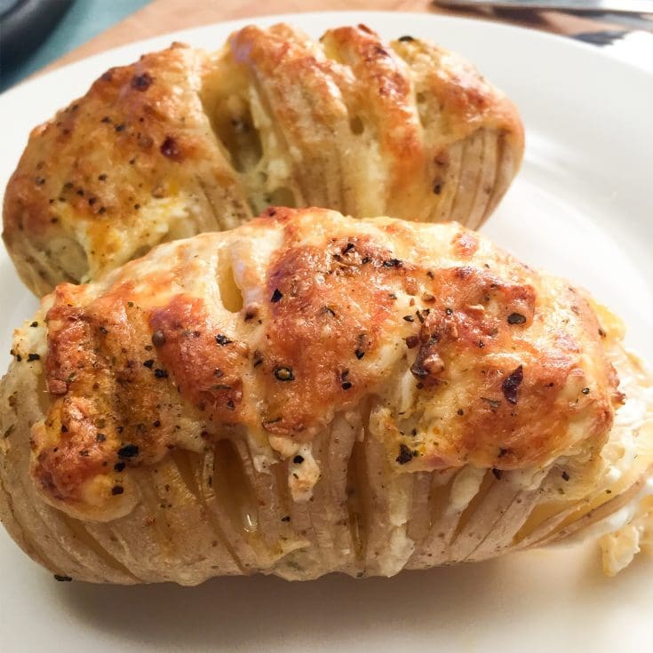 Pommes de terres farcies au fromage selon Pascal Soucy