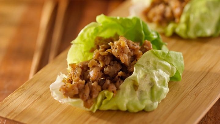 recette de rouleaux de laitue au chili