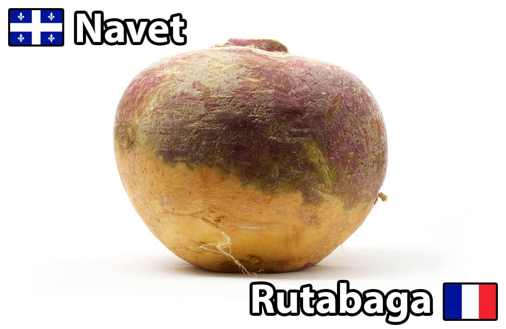 termes culinaires québec france navet vs rutabaga