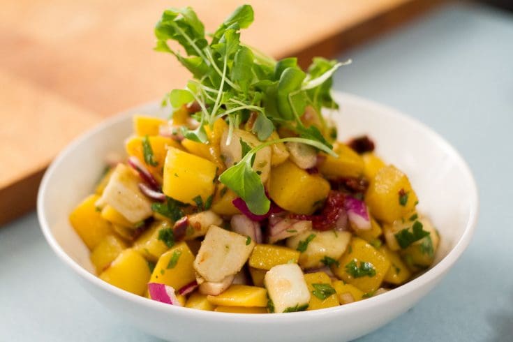 Salade de navet et pommes