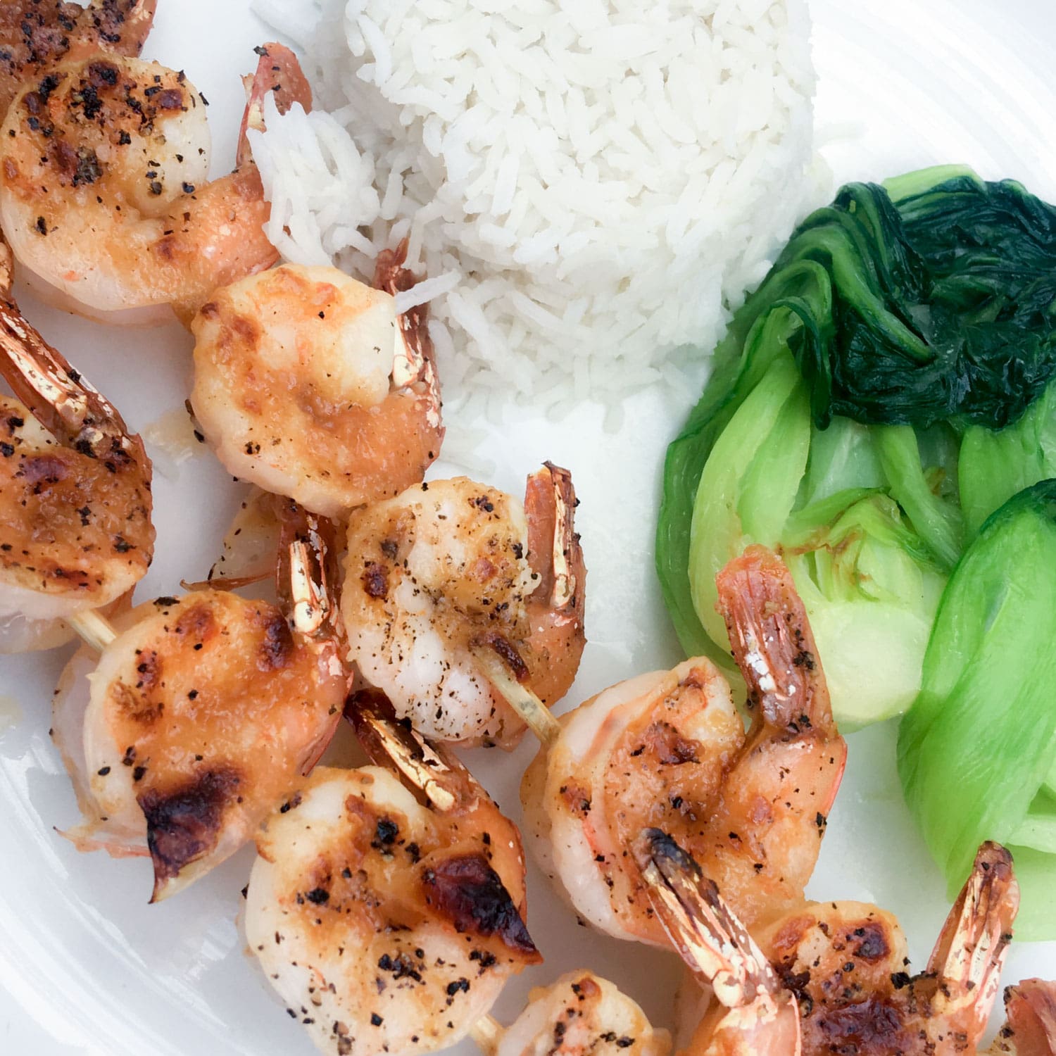 Crevettes épicées aux arachides