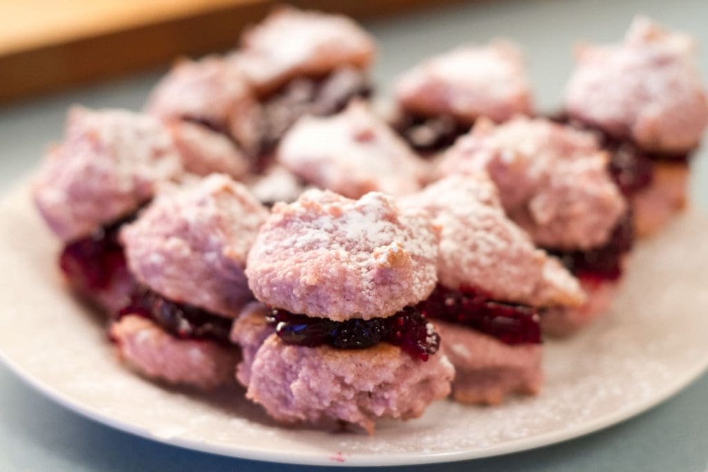 Recette de macarons de boulay aux canneberges