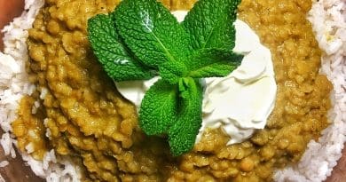 Dahl de lentilles rouges