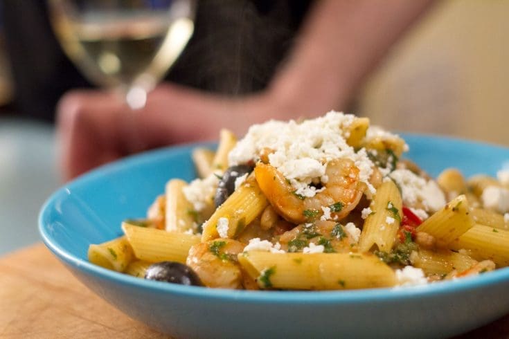 Penne à la Péloponnèse