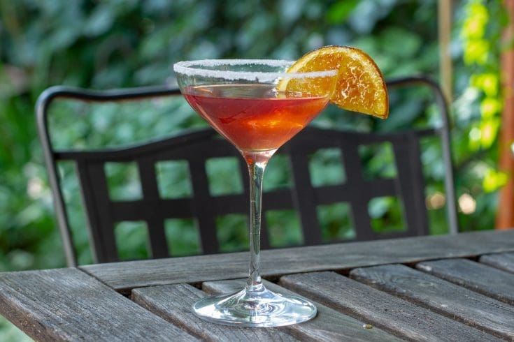 Gin tonic amer à l’orange