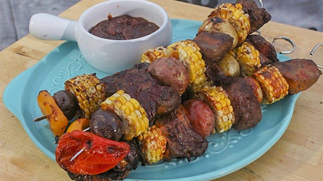 Brochette de Pâté Chinois