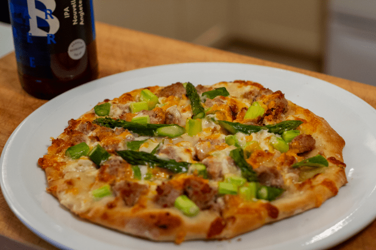 Pâte à pizza à la bière de La Barberie