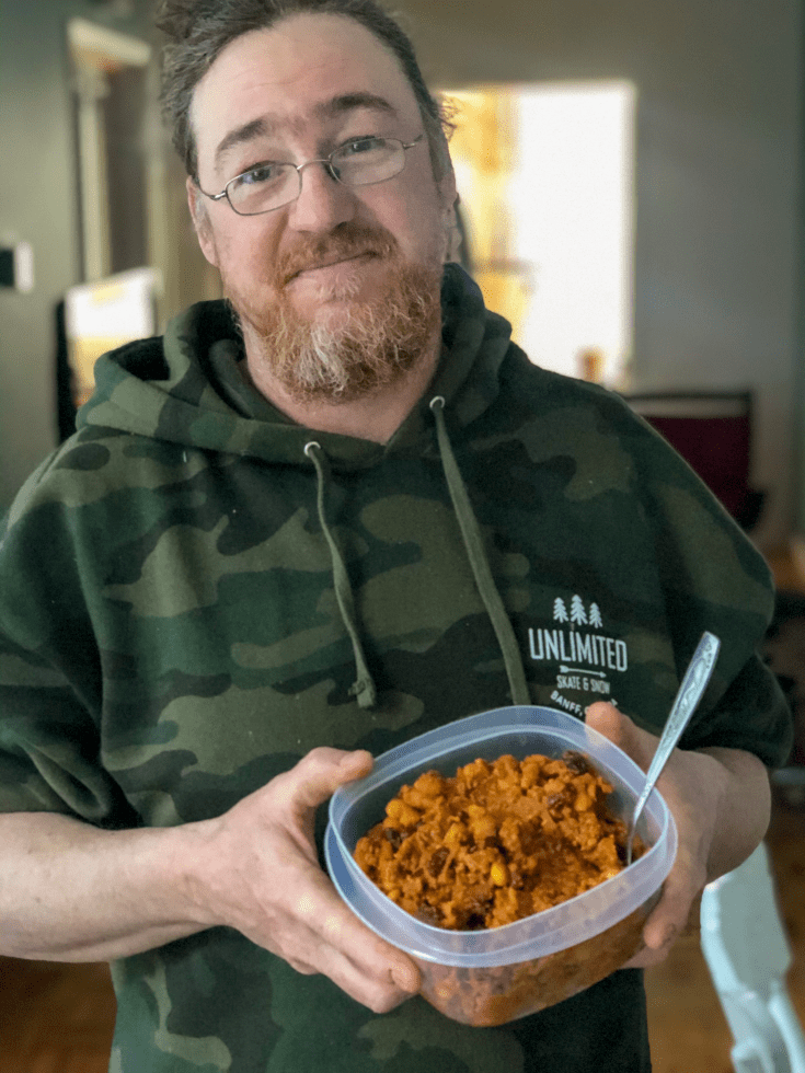 Chili con carne de mon coloc (aka le chili con Tanguay)