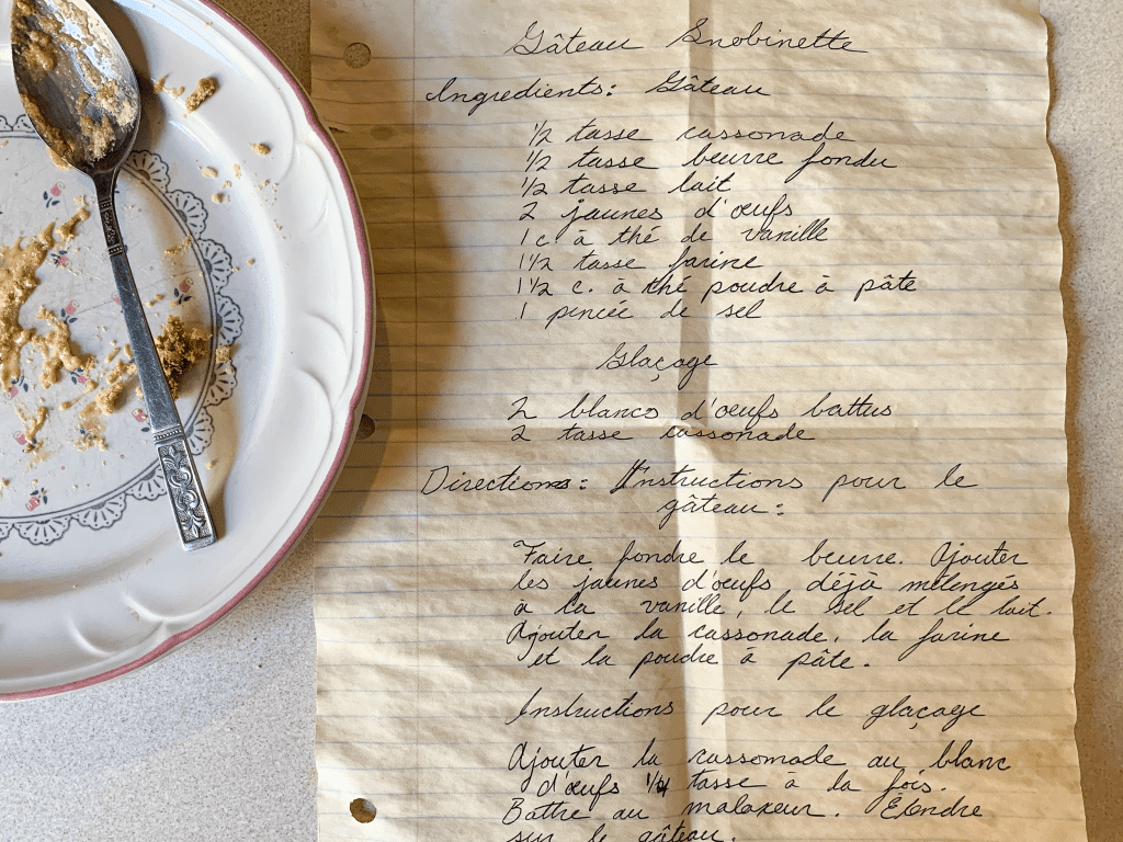 Recette de gâteau snobinette