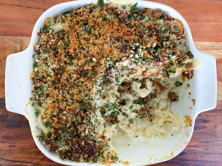 Mac n' cheese (macaroni au fromage) à l'érable