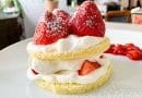 Shortcakes individuels aux fraises