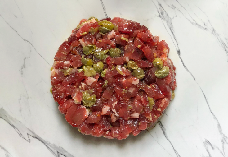 Tartare de bœuf comme au bistro