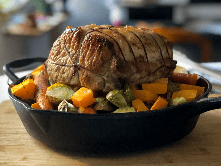 Rôti de porc trop facile