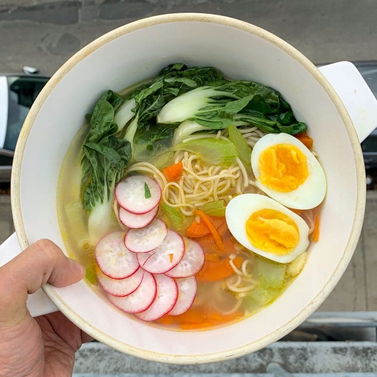 Soupe ramen maison