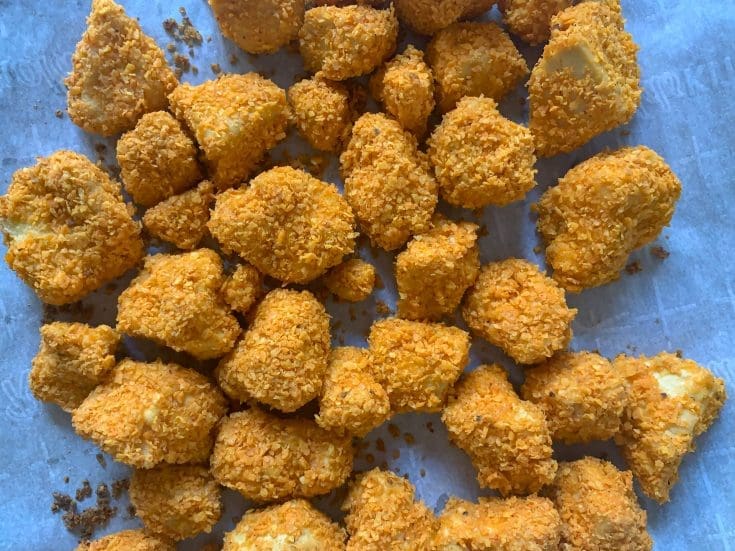 Croquettes de tofu aux Doritos