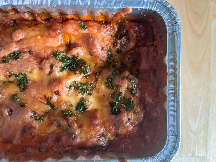 Lasagne tex-mex