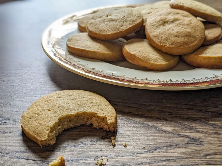 Biscuits rÃ©frigÃ©rÃ©s au caramel faÃ§on Jehane Benoit