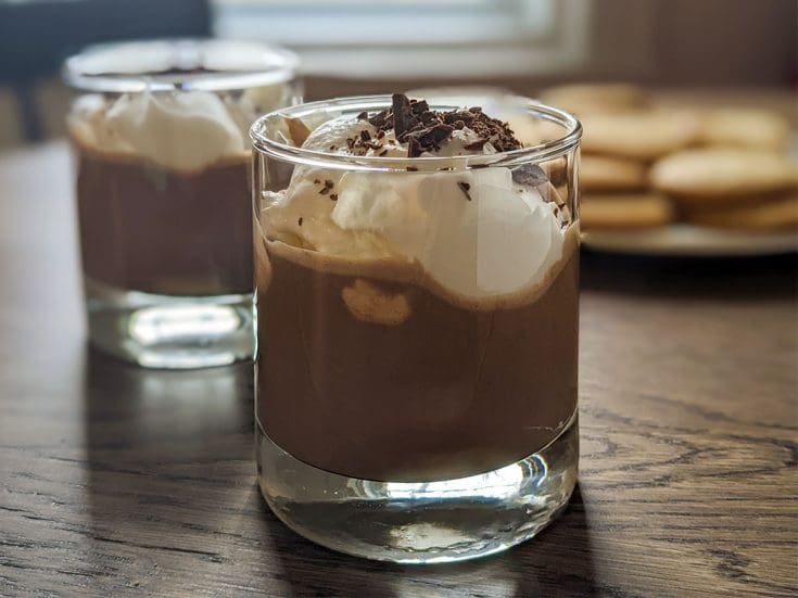 Lait de poule au chocolat 