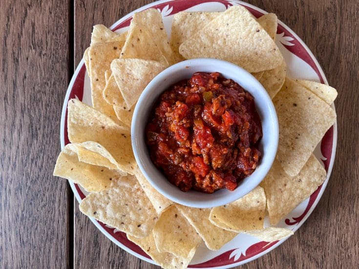 Chili de boeuf sans haricot