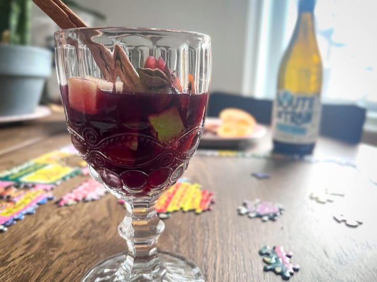 Vin chaud à l'érable