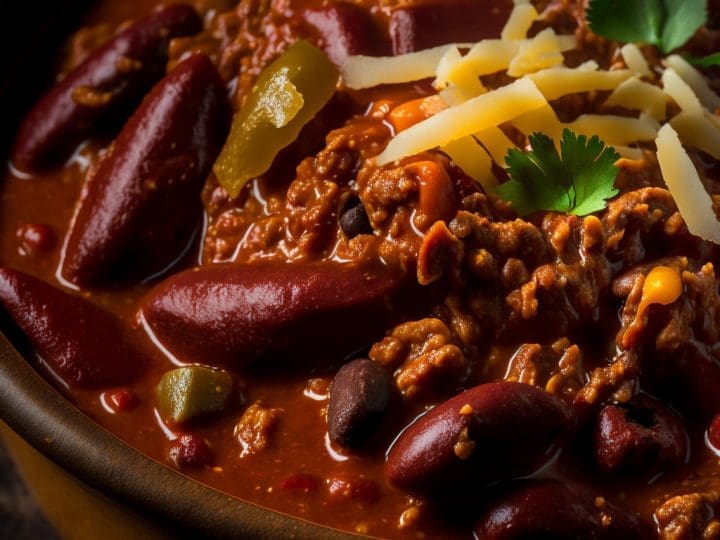 Recette de chili con carne créée par l'Intelligence Artificielle