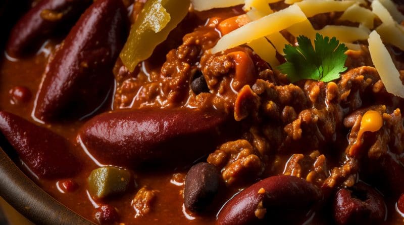 Recette de chili con carne créée par l'Intelligence Artificielle