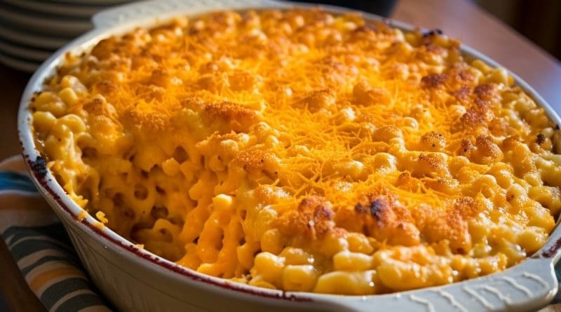Recette de mac & cheese créée par l'Intelligence Artificielle