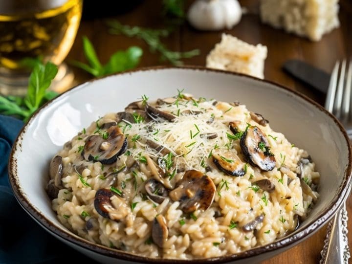 Recette de risotto créée par l'Intelligence Artificielle