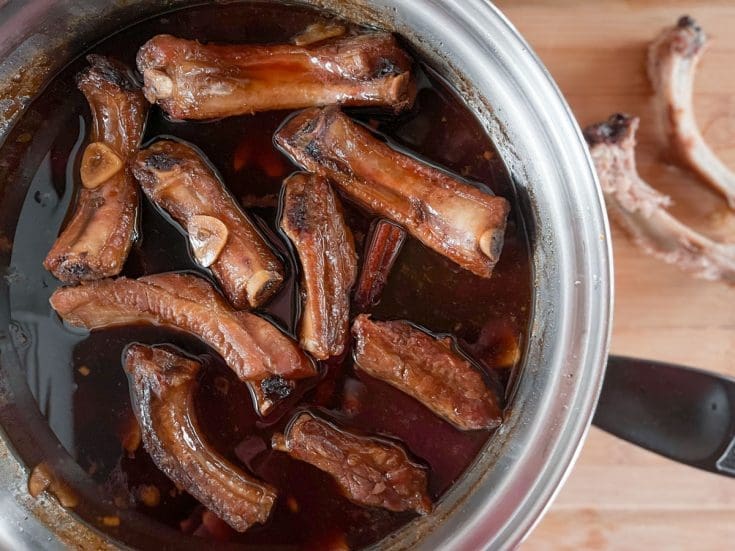 Côtes levées à l’ail