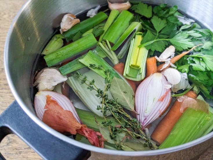 Photo de bouillon de légumes
