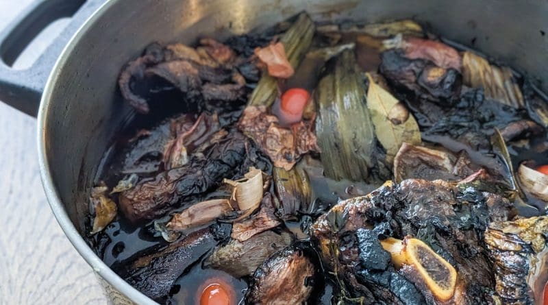 Photo de fond brun de boeuf
