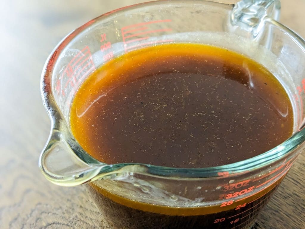 sauce fond demi-glace bouillon