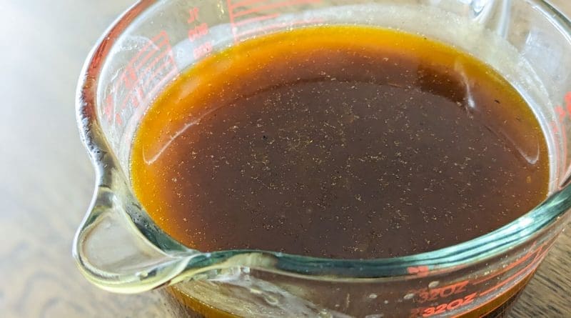 sauce fond demi-glace bouillon