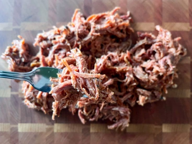 Jambon “pique-nique” effiloché