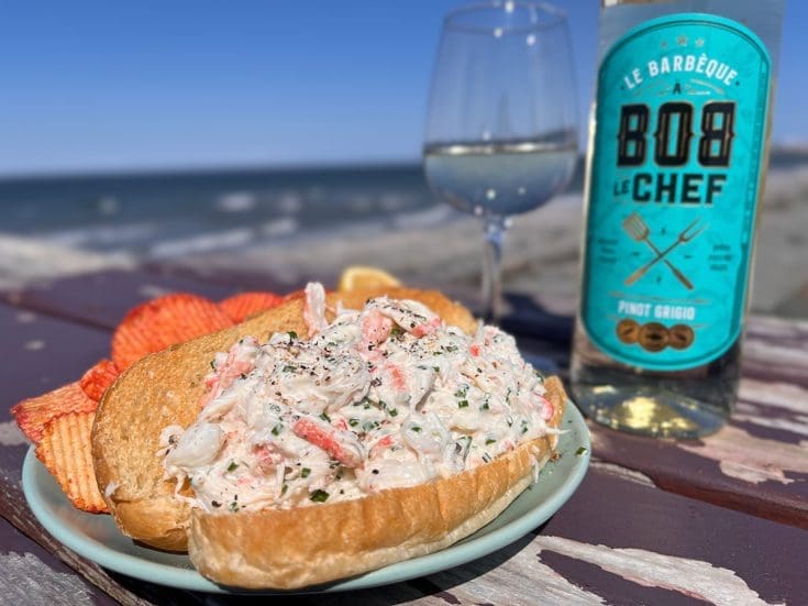 Guédilles au crabe maison