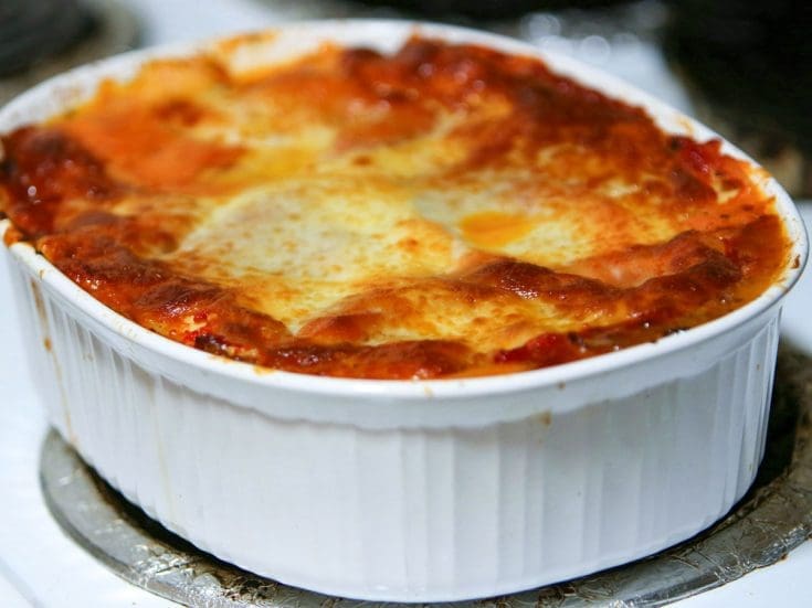 Lasagne végétarienne à la sauce rosée